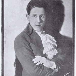 A portrait of the cabaret producer Percy Athos, London, 1924