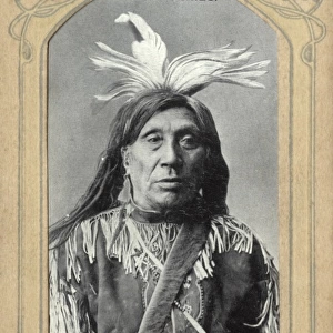 Portrait of Crow Eagle, North Piegan Indian Chief