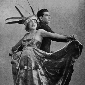 A portrait of the dancers Harry Pilcer and Irene Magley
