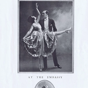 Portrait of exhibition dancers Marjorie Moss and Georges Fon
