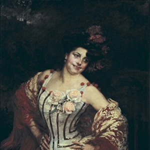 Portrait of Flamenco singer and dancer Pepita