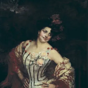 Portrait of Flamenco singer and dancer Pepita