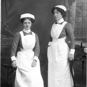 Portrait of two nurses Portrait of two nurses