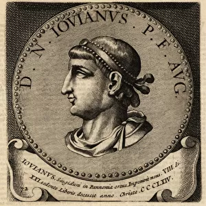 Portrait of Roman Emperor Jovian