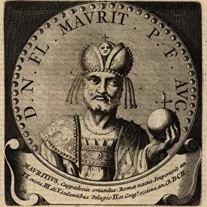 Portrait of Roman Emperor Maurice