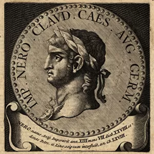 Portrait of Roman Emperor Nero