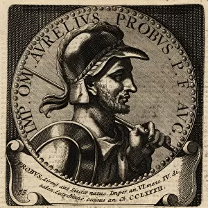 Portrait of Roman Emperor Probus