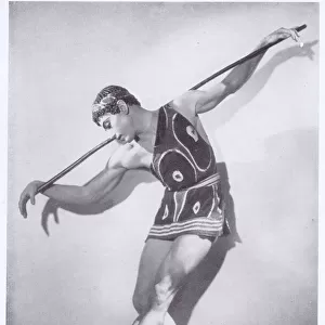 A portrait of Serge Life, the famous ballet dancer