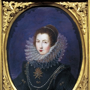 Portrait of a young aristocratic lady. 19th c