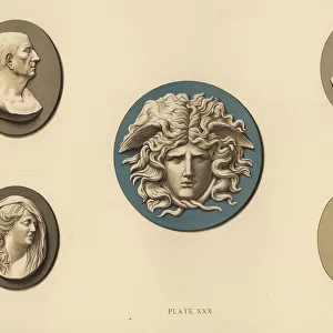 Portraits of the Medusa, Cicero, Hecules