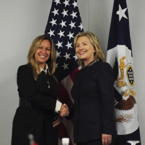 PORTUGAL. Lisbon. US Secretary of State Hillary