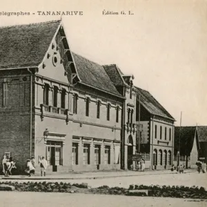 Post office in Antananarivo, Madagascar