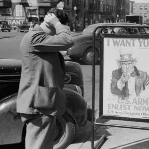 In front of post office, Benton Harbor, Michigan