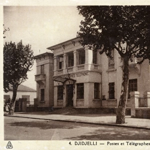 Post Office at Djidjelli (Jijel), Algeria, North Africa