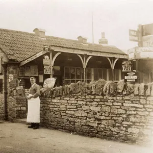 Post Office at East Chinnock, Somerset, England