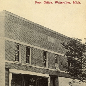 The Post Office, Watervliet, Michigan, USA