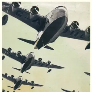 Poster advertising Imperial Airways