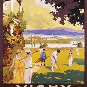 Poster advertising Vichy