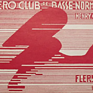 Poster, Aero Club de Basse-Normandie