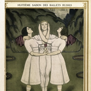 Poster of Ballets Russes in a scene of Claude