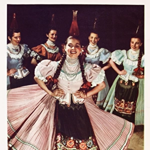 Poster, Bottle Dance, Hungary