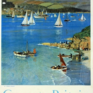 Poster, Come to Britain for Yachting