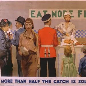 Poster encouraging people to eat more fish