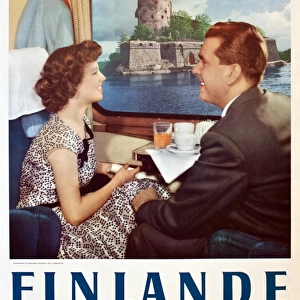 Poster, Finnish Railways, Finland