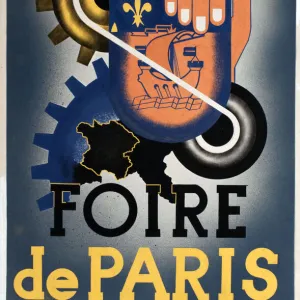 Poster, Foire de Paris, Paris Fair