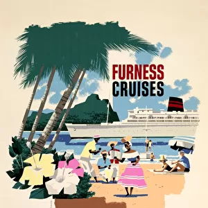 Poster, Furness Cruises to the West Indies