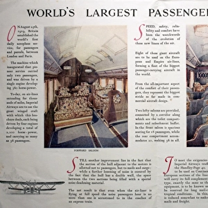 Poster, Imperial Airways
