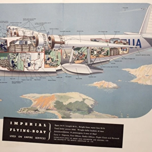 Poster, Imperial Flying-Boat