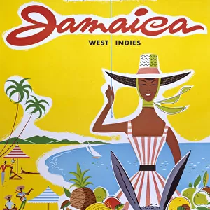 Poster, Jamaica, West Indies