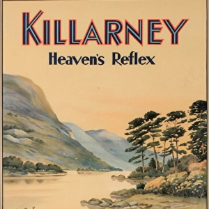 Poster, Killarney, Great Southern Railways, Ireland