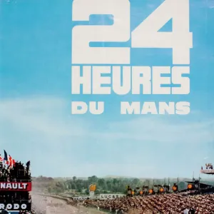 Poster, Le Mans 24 Hour Rally 1965