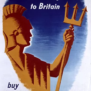 Poster, Lend Strength to Britain, Buy National Savings