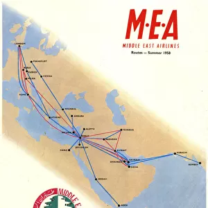 Poster, Middle East Airlines