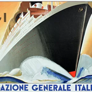 Poster, NGI, Navigazione Generale Italiana