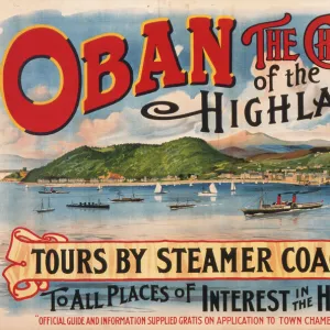 Poster for Oban, Scotland