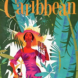 Poster, Pan American to the Caribbean