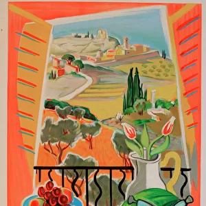 Poster, Provence, France
