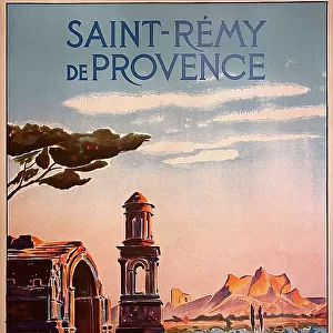 Poster, Saint-Remy de Provence, France