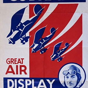 Poster, Sir Alan Cobhams Great Air Display, Acklam