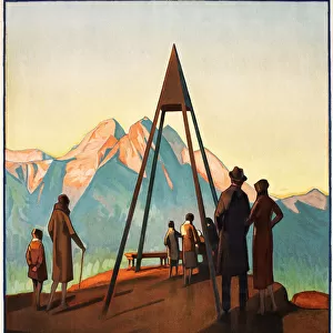Poster, Stanserhorn, Lucerne, Switzerland