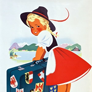 Poster, Travels in Austria