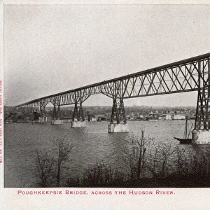 Poughkeepsie Bridge, Dutchess County, NY State, USA