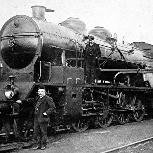 The most powerful French locomotive that was running in 1914