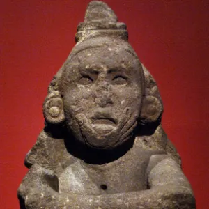 Pre-Columbian Art. Aztec. Mexico. Seated Deity (Macuilxochit