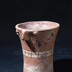 Pre-Incan. Cashaloma Culture. 500-1532 d. C. Anthropomorphic