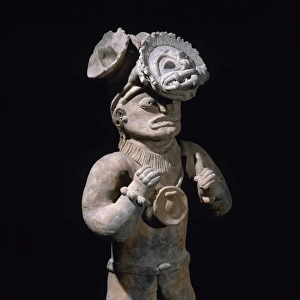 Pre-Incan. Jama-Coaque Culture. 500 BC-1531 AD. From Ecuado